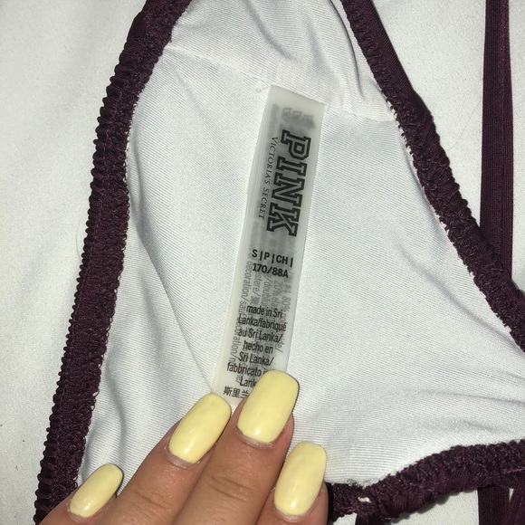 NWOT PINK bikini top - Picture 3 of 3